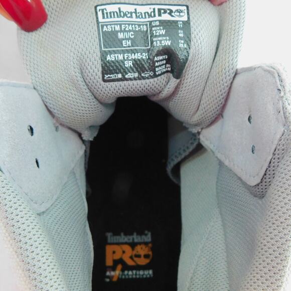 Timberland Pro Berkley Hi Composite Safety Toe Suede High-top Sneakers Size 12W - Picture 15 of 15